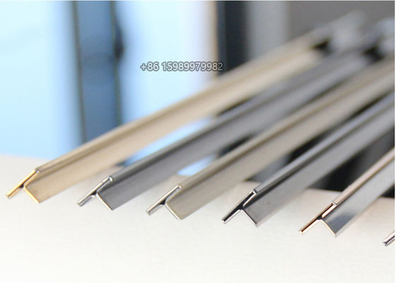 CNC Grooved Stainless Steel T Profile Bunnings เป็นมิตรกับสิ่งแวดล้อม
